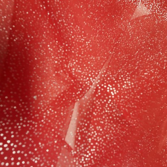 Red and Silver Glitter Scarf - Picture 3 of 6